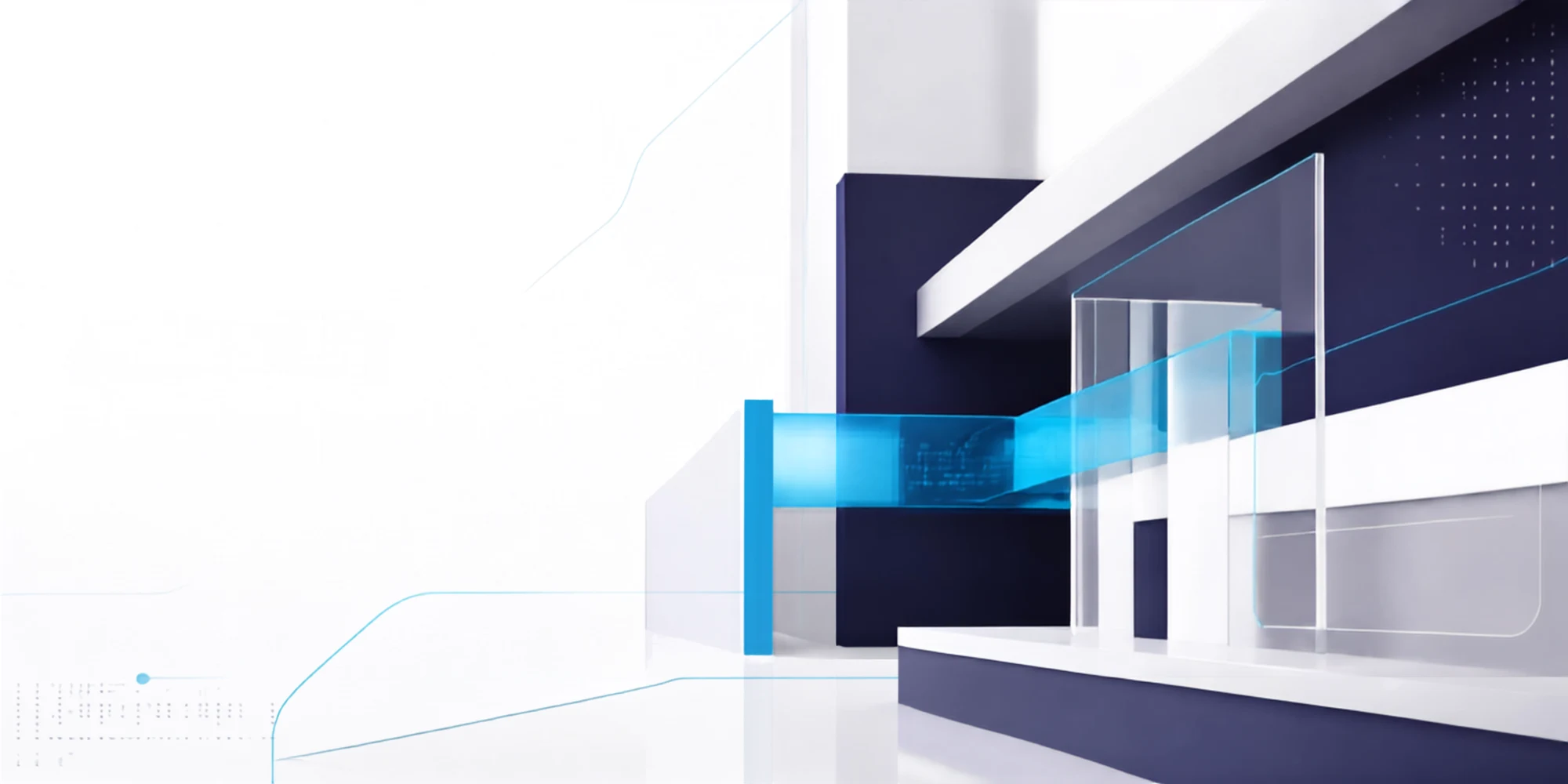 Illustration: the firm next door, its work on one working surface